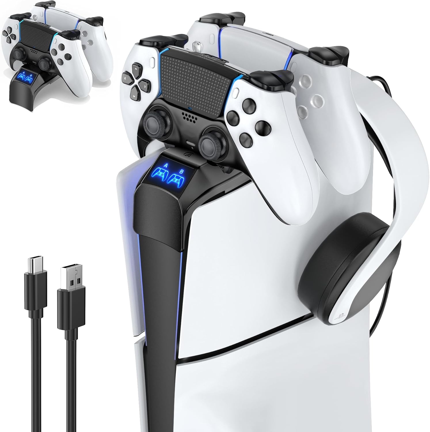 Tokluck chargeur manette PS5 Slim